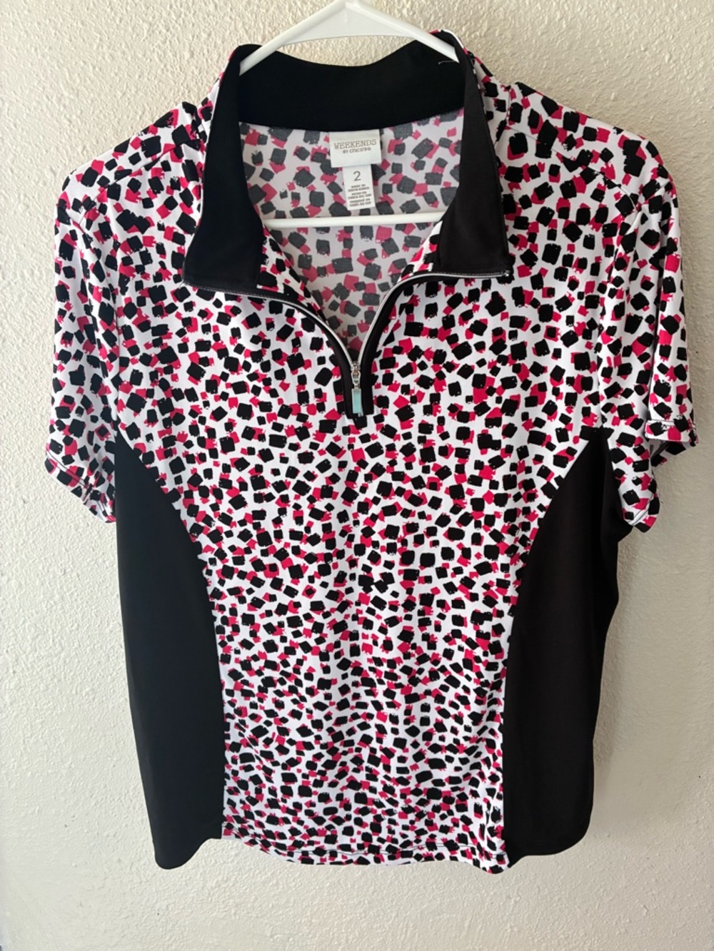 Weekends By Chico’s Quarter Zip Top